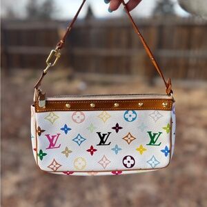 LOUIS VUITTON x TAKASHI MURAKAMI POCHETTE FROM 2004